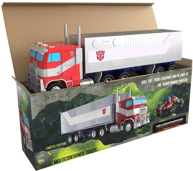 optimus prime popcorn vessel  orders  transformers rise